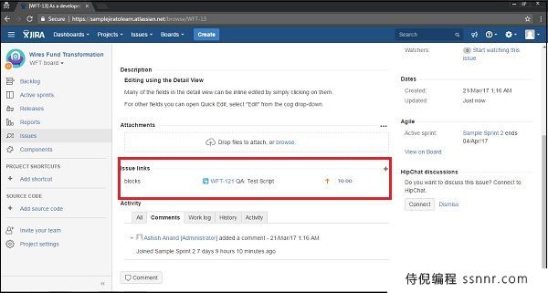 JIRA 关联问题