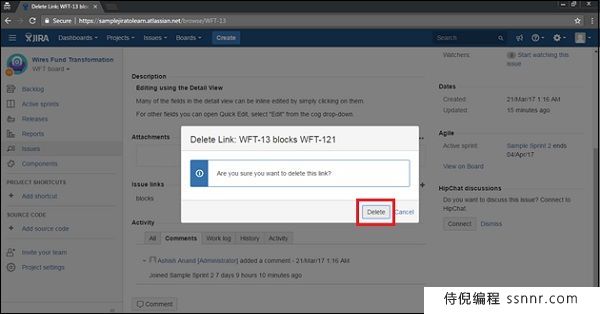 JIRA 关联问题