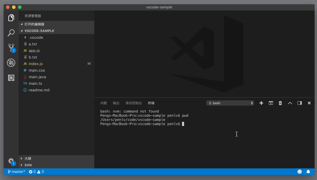 VSCode 创建终端