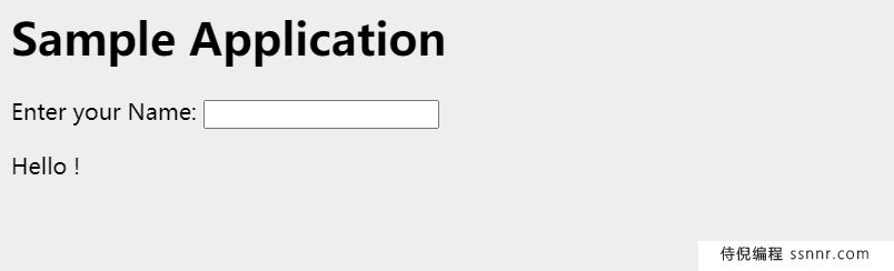 AngularJS 第一个应用