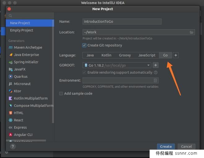 如何在Intellij中安装Golang插件