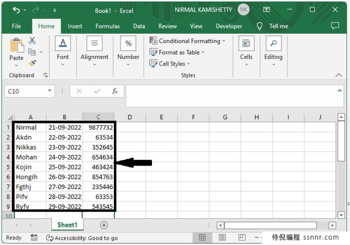 Excel 用按钮来清除特定单元格
