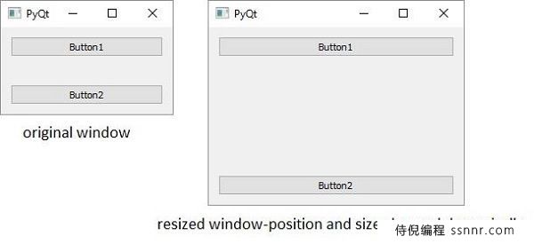 PyQt5 QBoxLayout 类