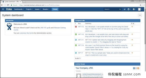 JIRA 登录