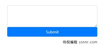 如何阻止提交按钮与文本区域一起扩展