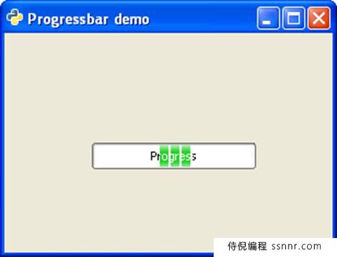 PyGTK 进度条类