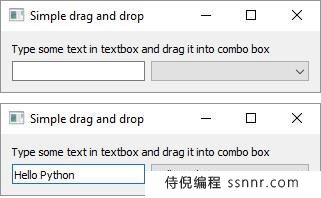 PyQt5 拖放功能