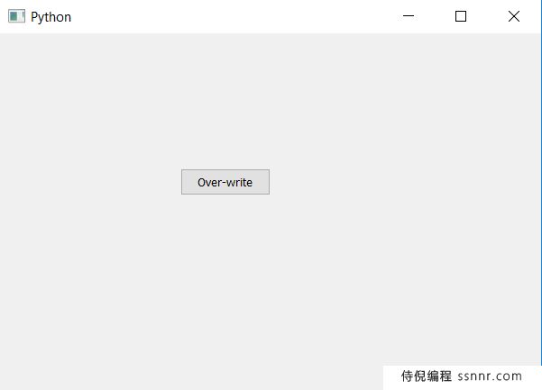 PyQt5 &#8211; 如何改变现有按钮的文本