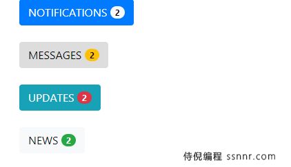 Bootstrap 徽章和面包屑