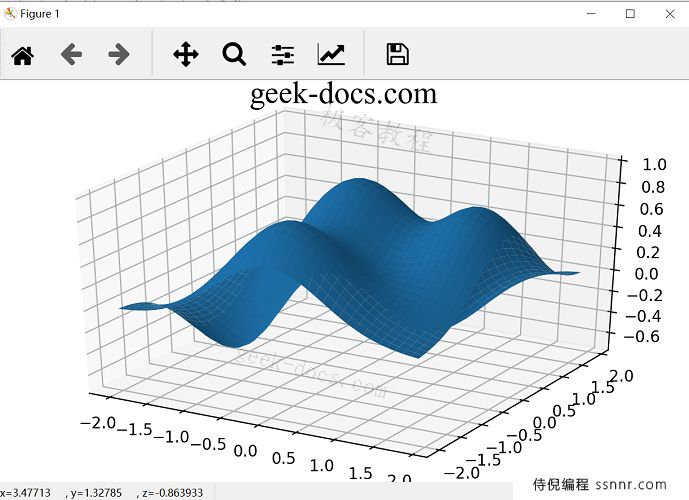 Matplotlib 3D绘图