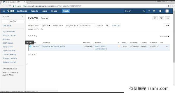 JIRA 标记问题