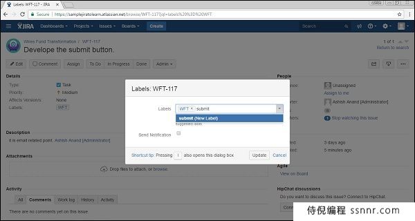 JIRA 标记问题