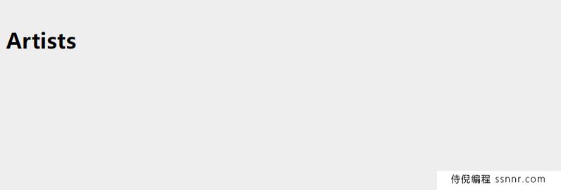 AngularJS LastFm 应用