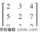 Swift程序 使用多维数组添加两个矩阵