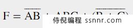 使用逻辑门实现布尔函数