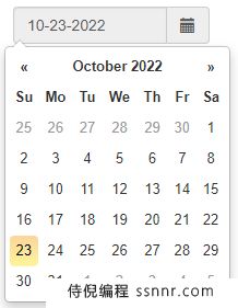 如何在Bootstrap中设置Datepicker
